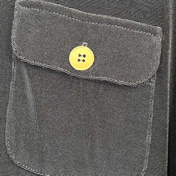 Chicos Liquid Knit Jacket XL Green Resort Military Neutral Minimalist Old Money - Picture 6 of 13